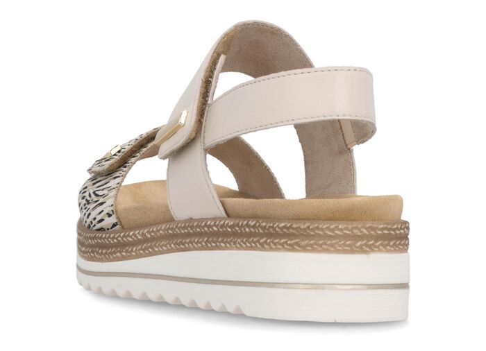 Remonte, chique damessandalen met uitneembaar voetbed 